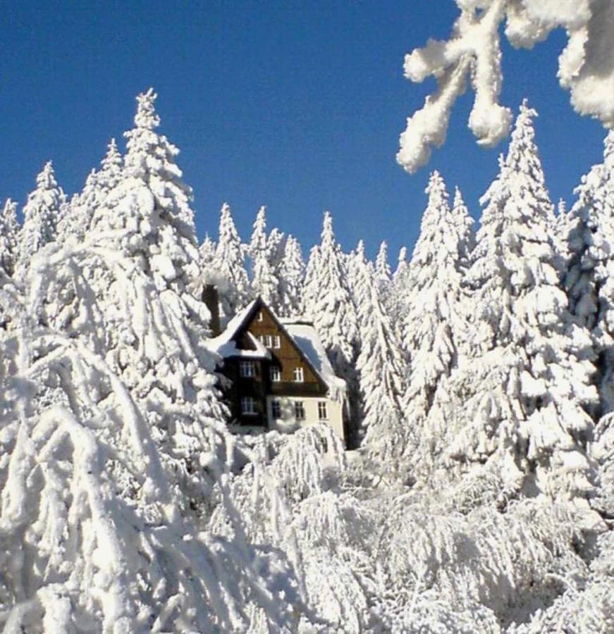 Pension Und Gaststaette Naturbaude Eschenhof Oberwiesenthal Exterior foto