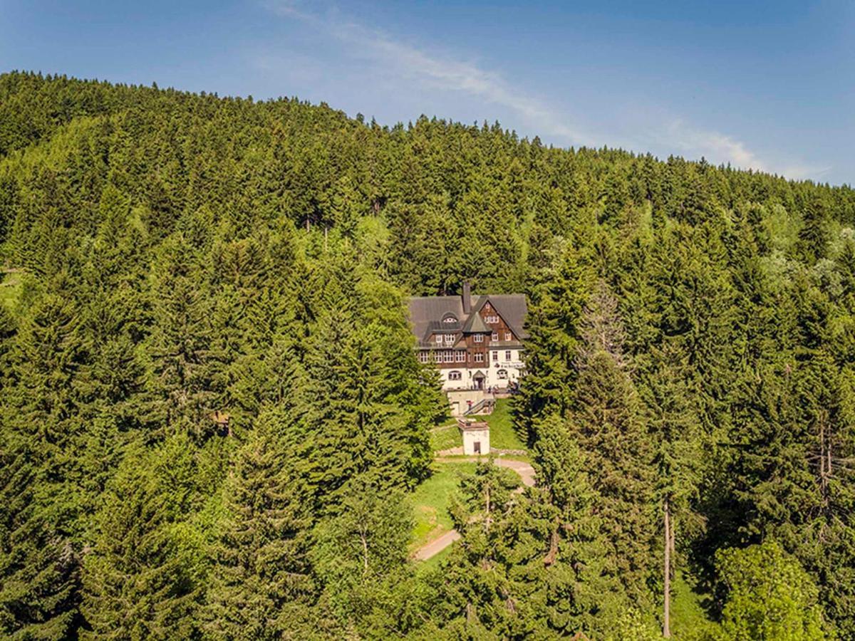 Pension Und Gaststaette Naturbaude Eschenhof Oberwiesenthal Exterior foto