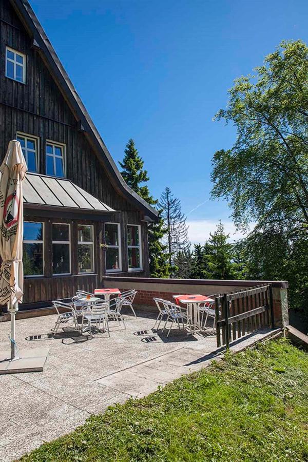 Pension Und Gaststaette Naturbaude Eschenhof Oberwiesenthal Exterior foto
