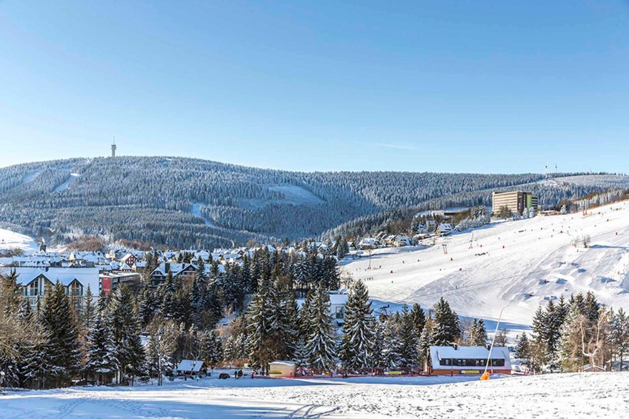 Pension Und Gaststaette Naturbaude Eschenhof Oberwiesenthal Exterior foto