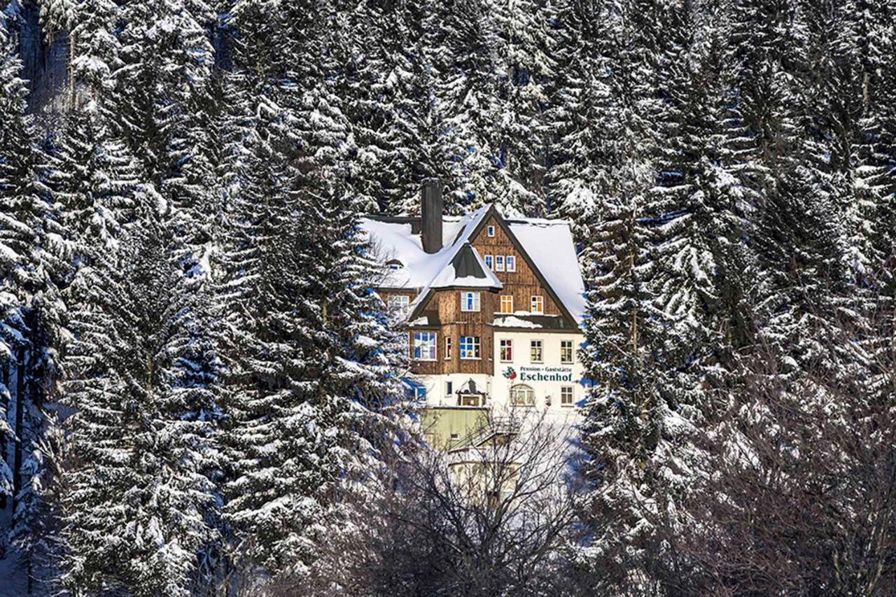 Pension Und Gaststaette Naturbaude Eschenhof Oberwiesenthal Exterior foto