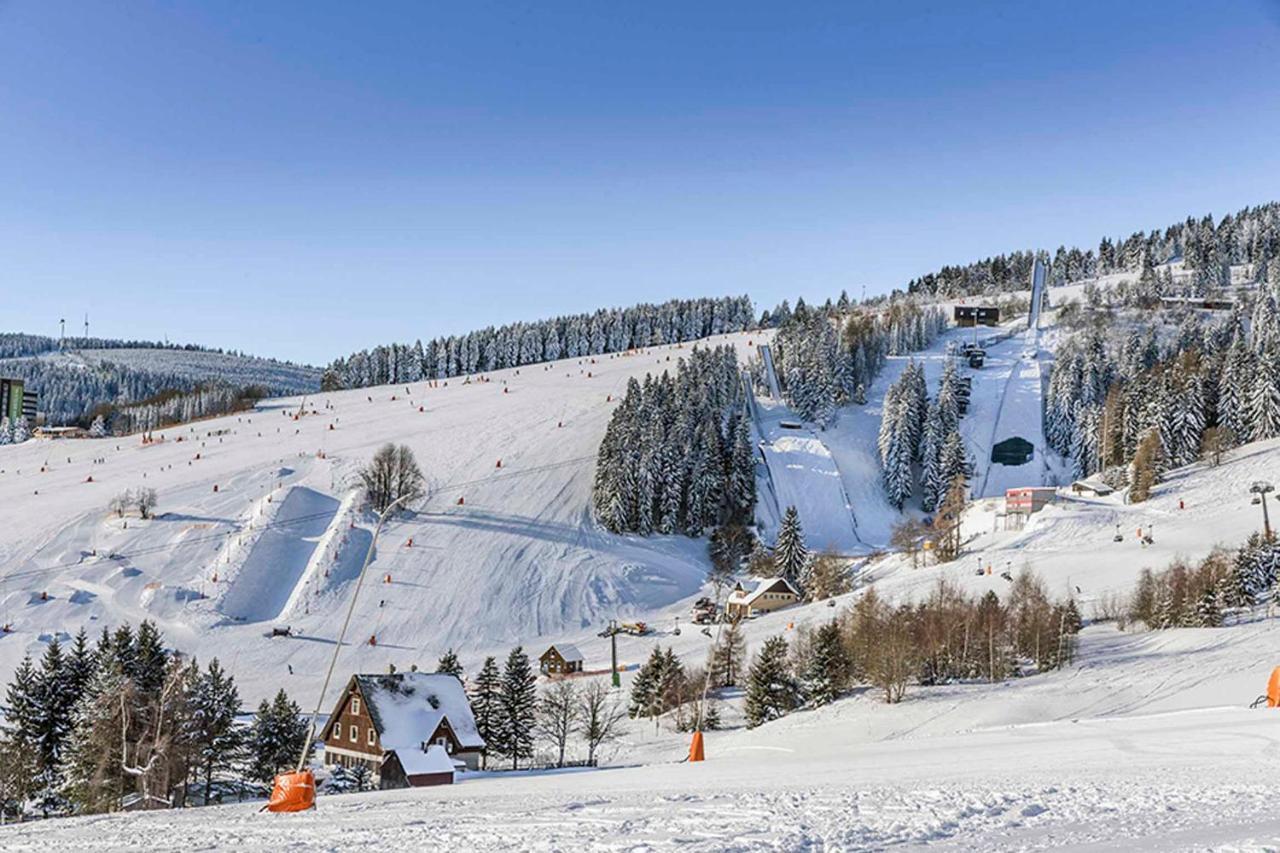 Pension Und Gaststaette Naturbaude Eschenhof Oberwiesenthal Exterior foto